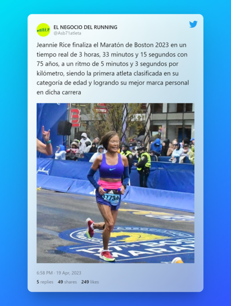 Tweet By El Negocio Del Running 1