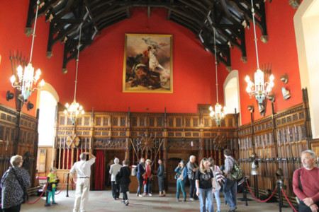 Castillo Edimburgo con niños
