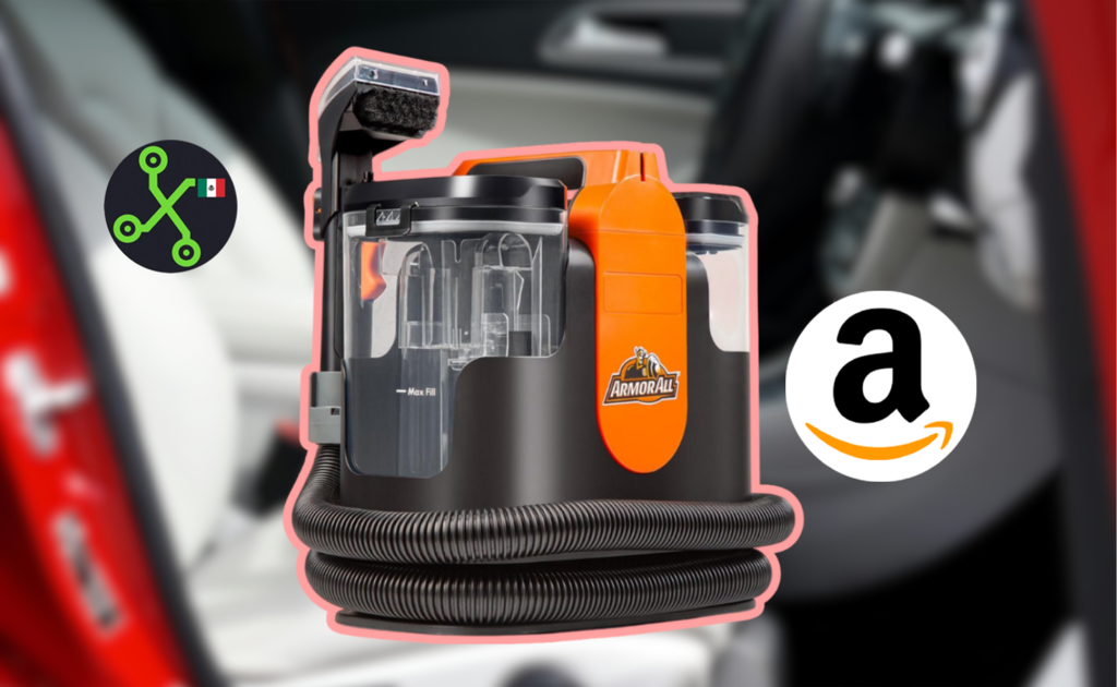 Por menos de 1,599 pesos puedes hacerte con esta aspiradora de tapicería, ideal para limpiar los asientos de tu auto   . Noticias en tiempo real