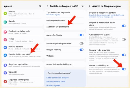 Modo Bloqueo Samsung