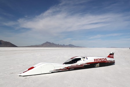 Sólo tiene 660 cc, pero el S-Dream es el Honda más rápido del mundo con 421,45 km/h