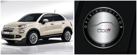 Fiat 500X Opening Edition, limitado a 2.000 unidades
