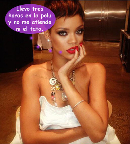 Rihanna sabe cómo complacer a sus fans: ¡llegando cuatro horas tarde!