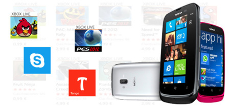 Nokia Lumia 610 sin Skype, sin Angry Birds, sin PES...