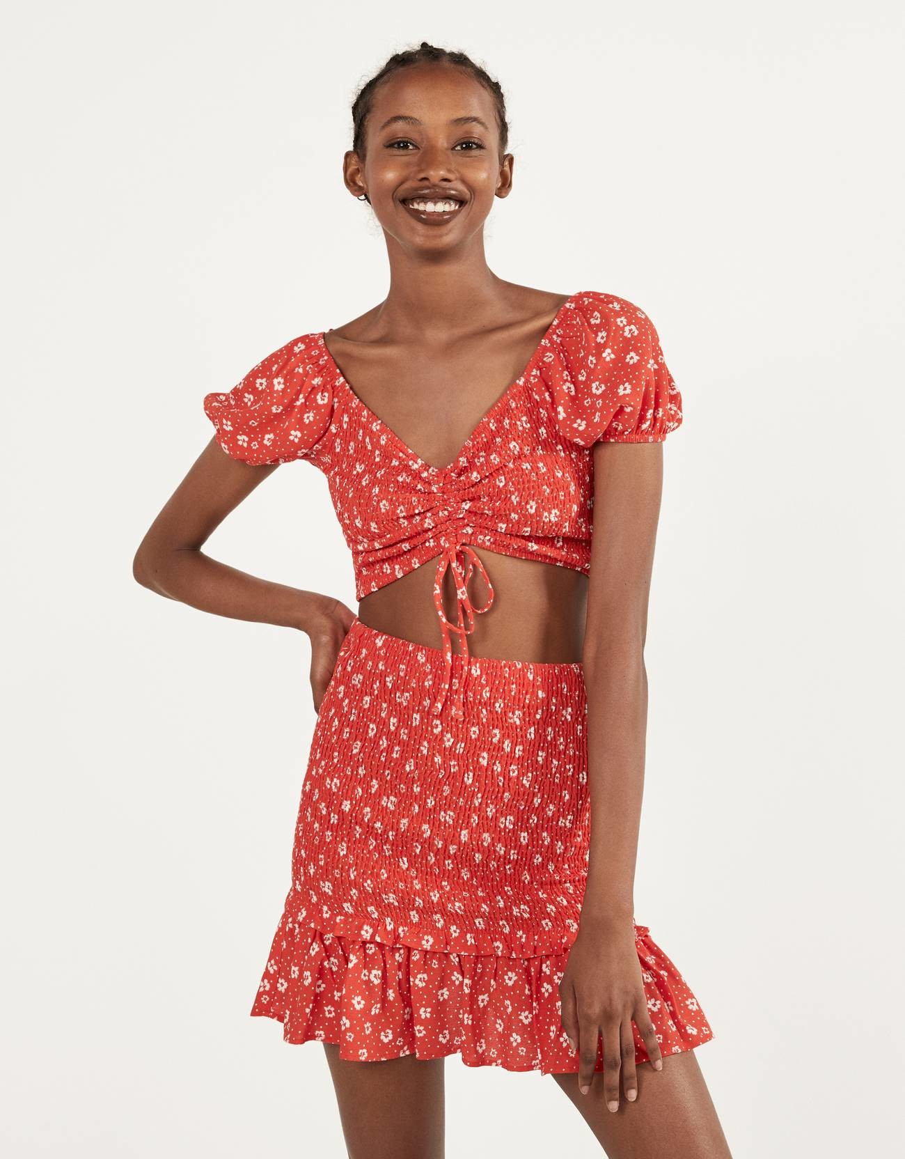 Lo de ir a conjunto está de moda y Bershka nos lo pone fácil con su