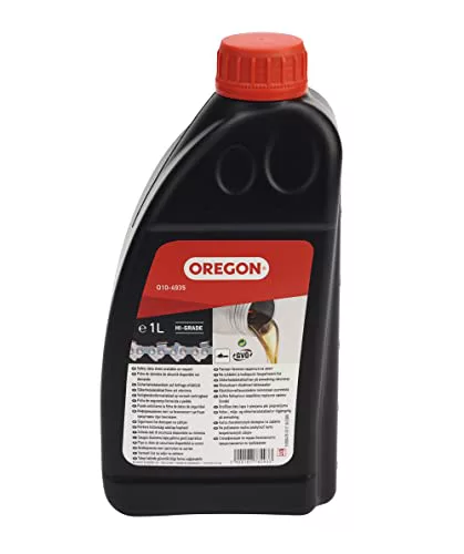 Oregon Aceite para Cadena y Barra de Motosierra, Botella de 1 Litro (O10-4936)