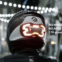 El guardaespaldas motero se llama Brake Free, es inteligente, luminoso y te quiere salvar la vida