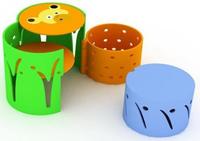 Can-can, un escritorio compacto para los niños