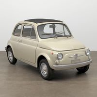El Fiat 500 F será parte de la exposición "el valor del buen diseño" en el MoMA