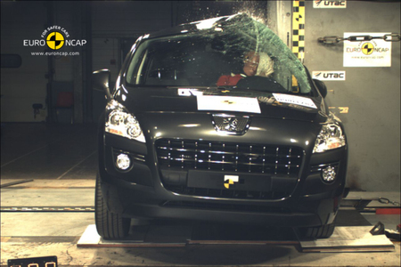 Peugeot 3008 HYbrid4 EuroNCAP
