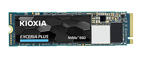 KIOXIA EXCERIA Plus NVMe 500GB PCIe 3.0 Gen3x4 M.2 2280 SSD, LRD10Z500GG8