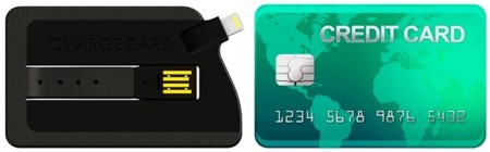 ChargeCard, el cable para cargar tu dispositivo iOS con forma de tarjeta