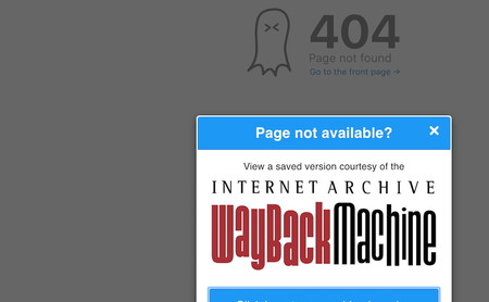 Brave se une a Internet Archive para decir adiós al error 404 y cargar automáticamente versiones antiguas de las webs caídas