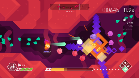 El frenético juego de naves Graceful Explosion Machine prepara su aterrizaje en Nintendo Switch con un nuevo tráiler
