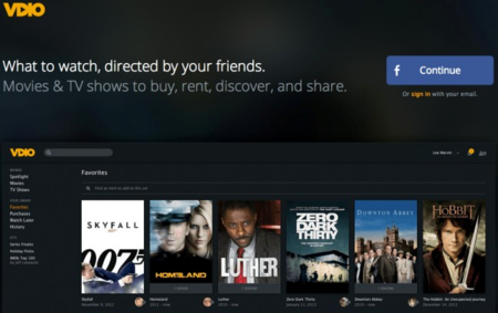 Vdio, el nuevo servicio de streaming de películas y series de Rdio