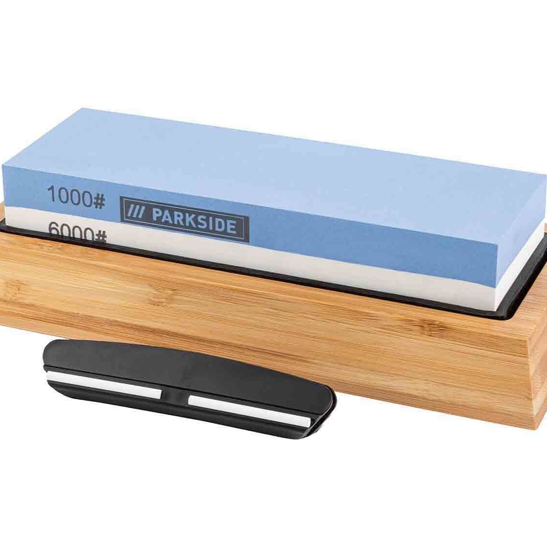 Piedra para afilar cuchillos 2 en 1