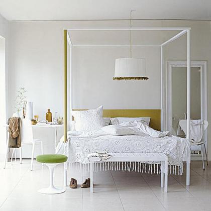Un dormitorio en blanco: la forma perfecta de tener un dormitorio para