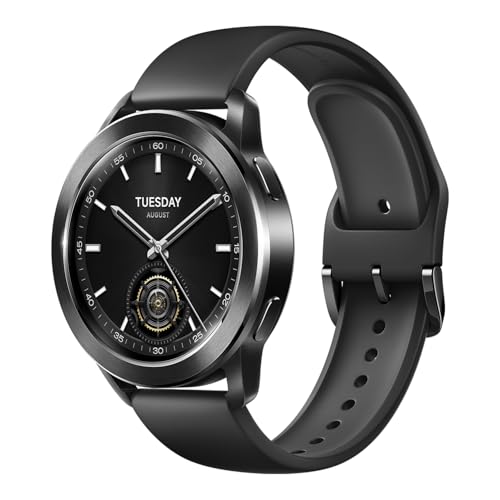XIAOMI Watch S3 Smartwatch Negro - Pantalla AMOLED 1.43