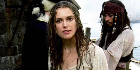 Keira Knightley en 'Piratas del Caribe'