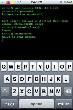El "iPhone hacking", imparable: La primera aplicación gráfica nativa ya está lista