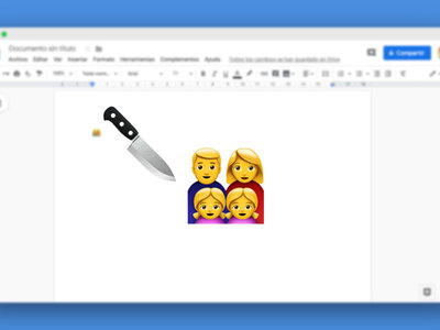 Twitter descubre el horror: en Google Docs es posible ir matando a los miembros de la familia de este emoji uno por uno