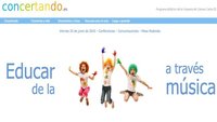 Concertando, web de música para toda la familia