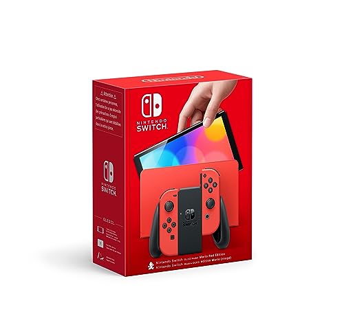 Nintendo Switch Console - OLED Model - Mario Red Edition (UK) (Switch)