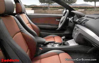 Interior del BMW Serie 1 Coupe