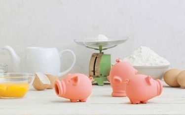 Yolkpig, un tierno cerdito que te ayudará a separar las claras de las yemas