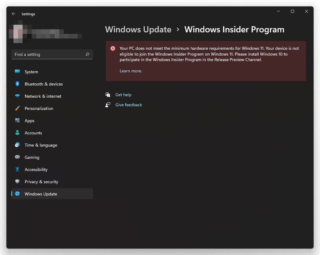 Microsoft ha empezado a echar del Programa Insider de Windows 11 a los