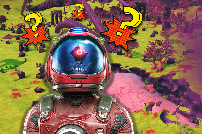 Este jugador de No Man's Sky encontró un monstruo colosal enterrado en un planeta y ahora es uno de los errores más épicos del juego