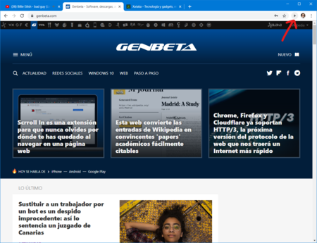 Chrome Global Media Controls