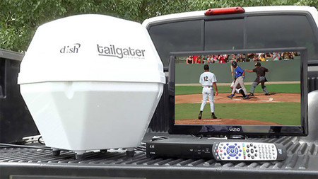 Tailgater, una antena parabólica portátil para que no te despegues de la tele ni en vacaciones