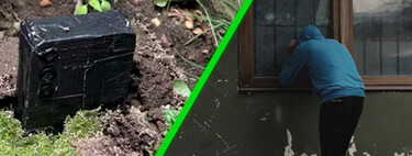Alguien encontró un celular enterrado en su jardín, la policía asegura que es una nueva táctica de los ladrones para espiar casas