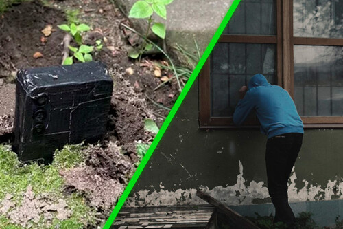 Ladrones Esconden Celulares En Jardines
