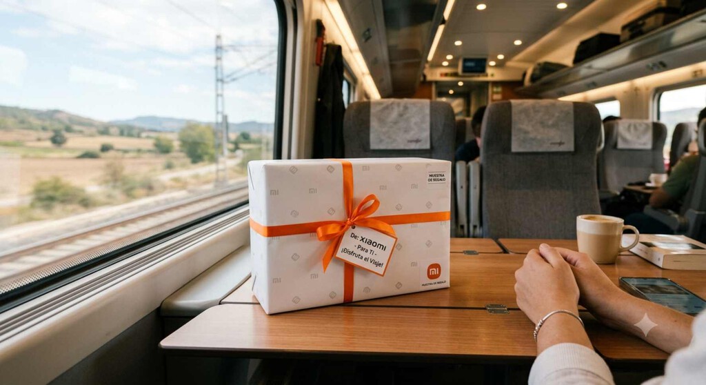 Imagina montarte en el tren para ir al trabajo y que te caiga un regalo Xiaomi. Eso les va a pasar hoy a unos cuantos miles de afortunados
