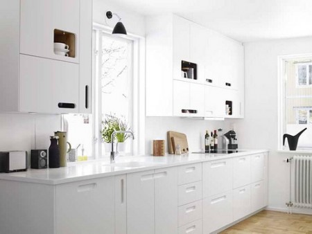 Una cocina en blanco: ¿buena o mala idea?