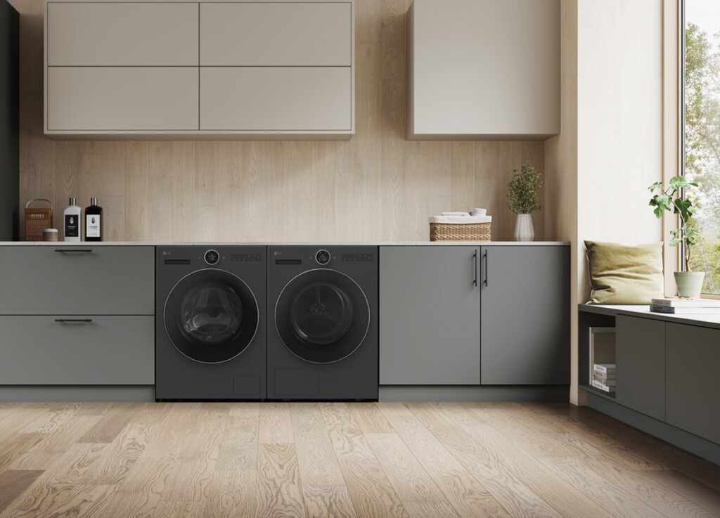 Las nuevas lavadoras inteligentes de LG prometen reducir en un 60 % los microplásticos y ser más eficientes gracias a la IA 