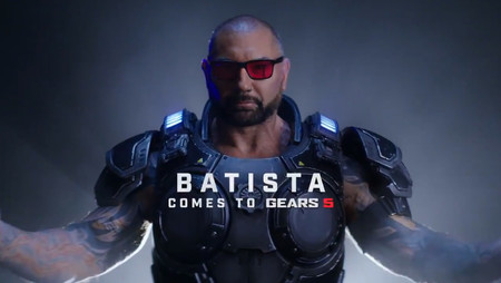 Dave Bautista tendrá su propio personaje jugable en Gears 5
