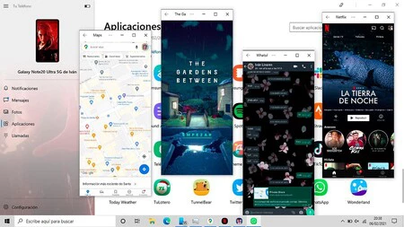 Aplicaciones Android Windows