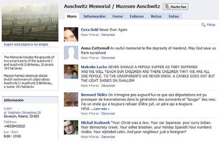 El Museo de Auschwitz llega a Facebook