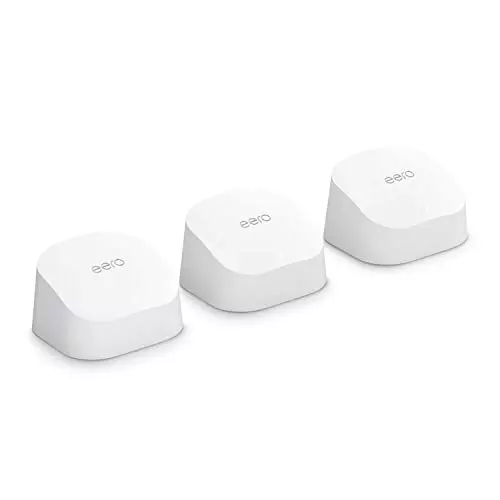 Router wifi de malla eero 6 de Amazon pack de 3, modelo de 2021