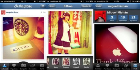 Instagram, la red social fotográfica para iPhone, ahora en español