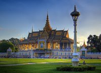 El Palacio Real y la Pagoda de Plata de Phnom Penh