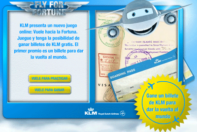 Fly for Fortune, ¿ganar un viaje alrededor del mundo?