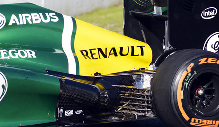 Caterham seguirá con motores Renault en 2014