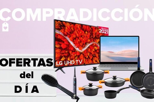 21 ofertas del día en Amazon: smart TVs LG y Philips, portátiles y tabletas Microsoft, menaje Bra, cuidado personal GHD y BaByliss y cepillos Oral-B a precios rebajados