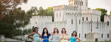 La preciosa sesión de fotos de embarazadas vestidas como las princesas Disney