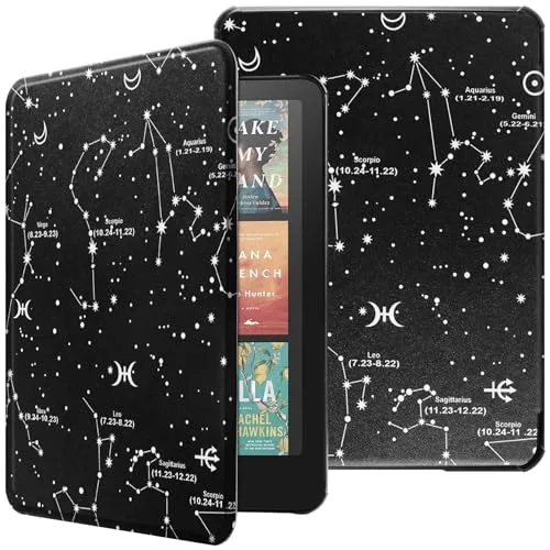 HGWALP Funda Protectora para Kindle colorsoft 7 Pulgadas (Gen 12, 2024) y Kindle colorsoft (Gen 1, 2024), Carcasa Ligera, con función automática de sueño/Despertar, para Kindle Paperwhite de 7"-COS