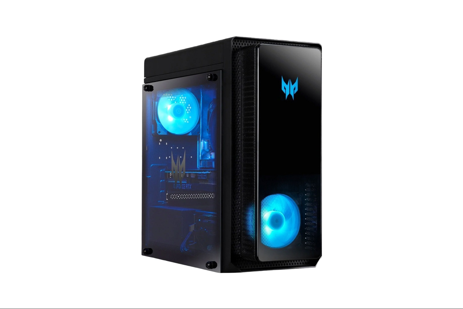 PC gaming - Acer Predator Orion 3000 PO3-640, Intel® Core™ i5-12400F, 16GB, 1TB SSD, GeForce® RTX™ 3060Ti, Sin sistema operativo, Negro
